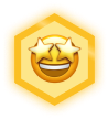 The 80's-badge